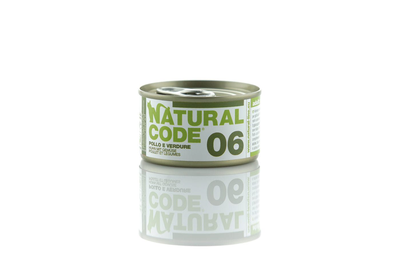Natural Code Gatto - 06 - Pollo e verdure, 85 g