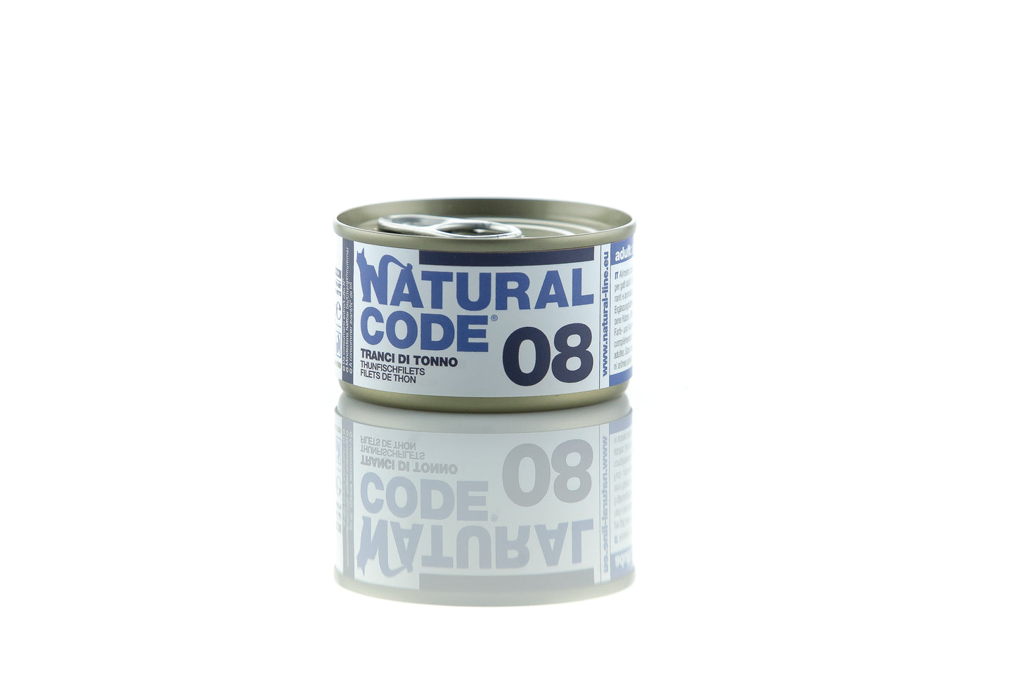 Natural Code Gatto - 08 - Tranci di tonno, 85 g