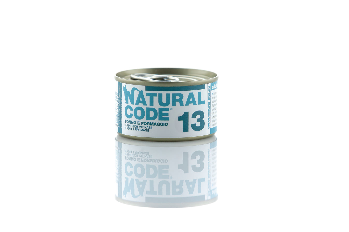 Natural Code Gatto - 13 - Tonno e formaggio, 85 g