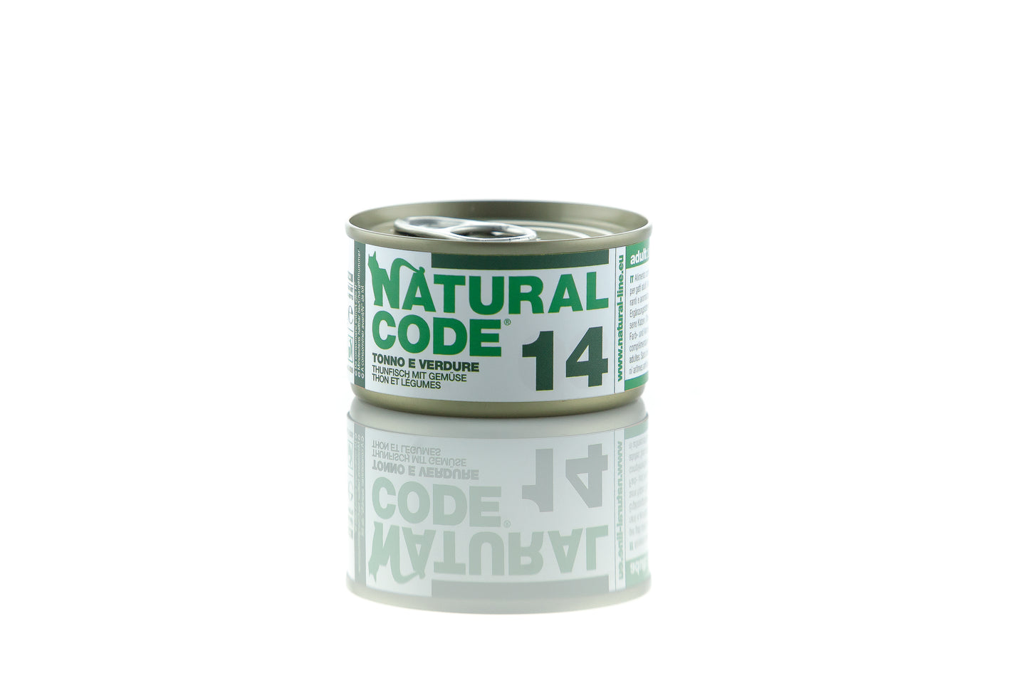 Natural Code Gatto - 14 - Tonno e verdure, 85 g