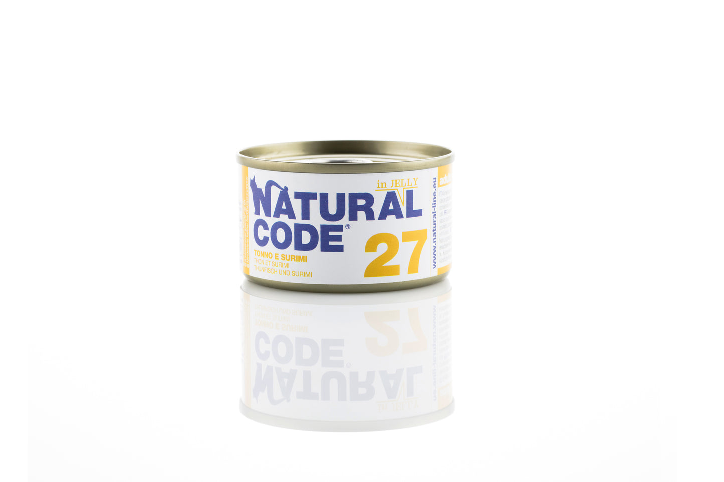 Natural Code Gatto - 27 - Tonno e surimi, 85 g