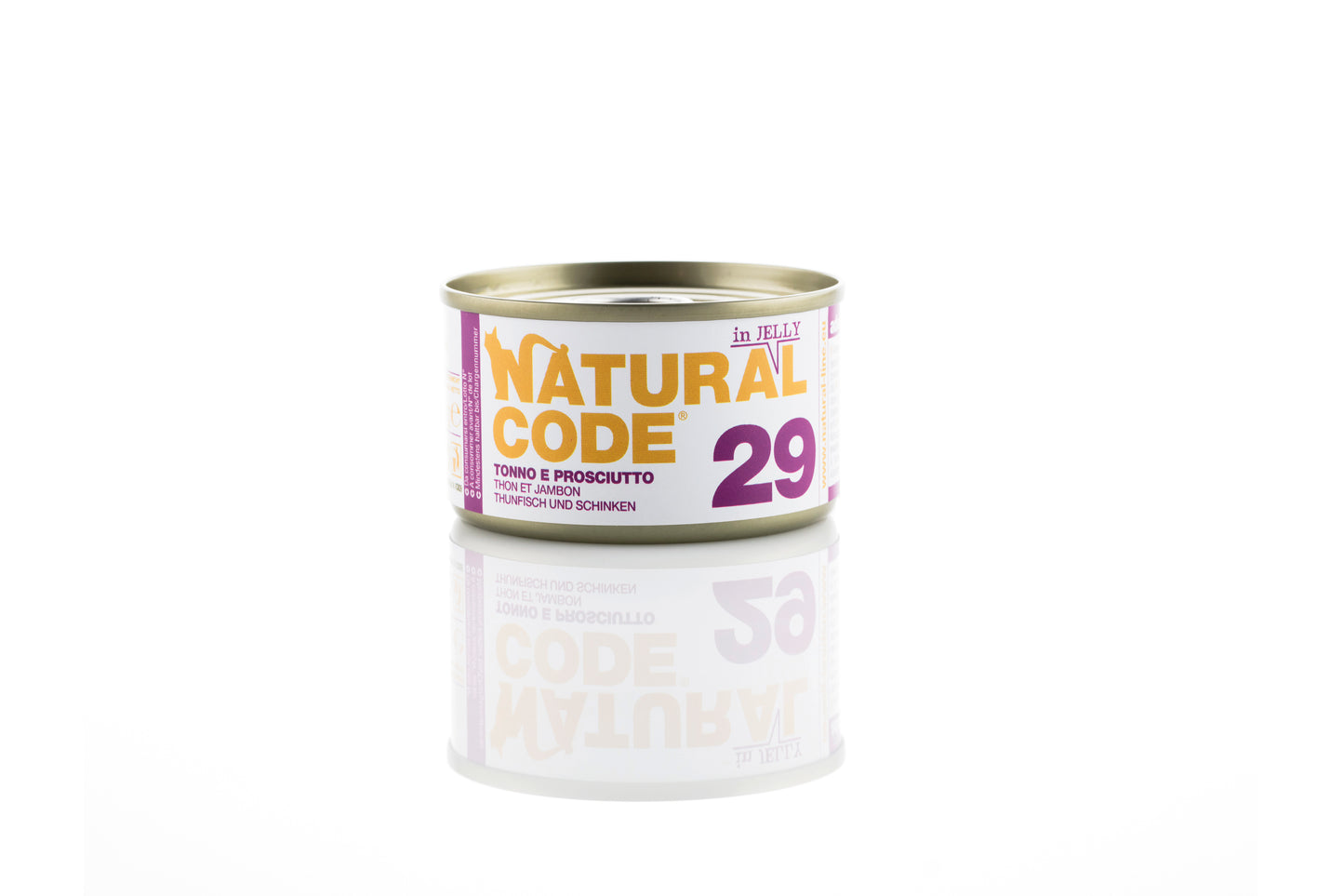 Natural Code Gatto - 29 - Tonno e prosciutto, 85 g