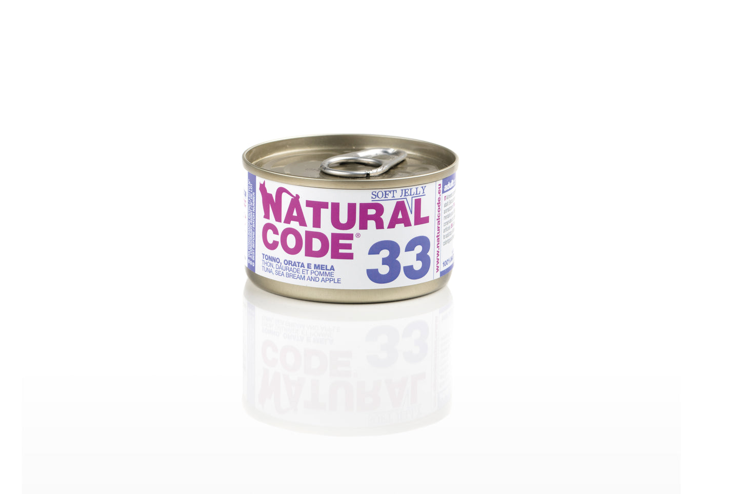 Natural Code Gatto - 33 - Tonno, orata e amaranto, 85 g