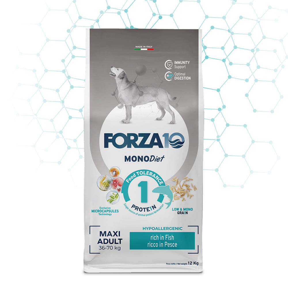 Forza10 Cani - Monodiet Maxi Adult Pesce - Crocchette