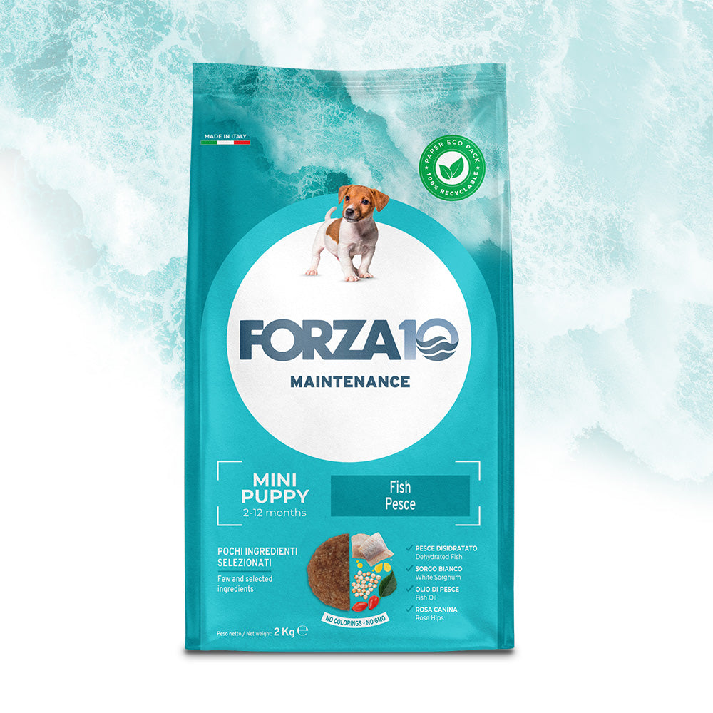 Forza10 Cani - Maintenance Mini PUPPY, pesce - Crocchette