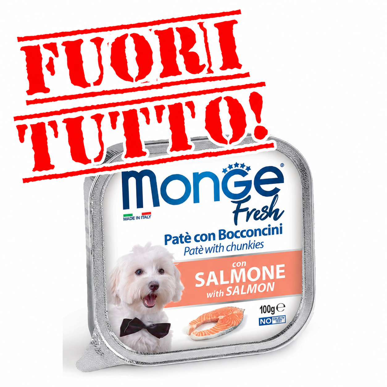 Monge - Fresh Paté - Salmone, 100 g