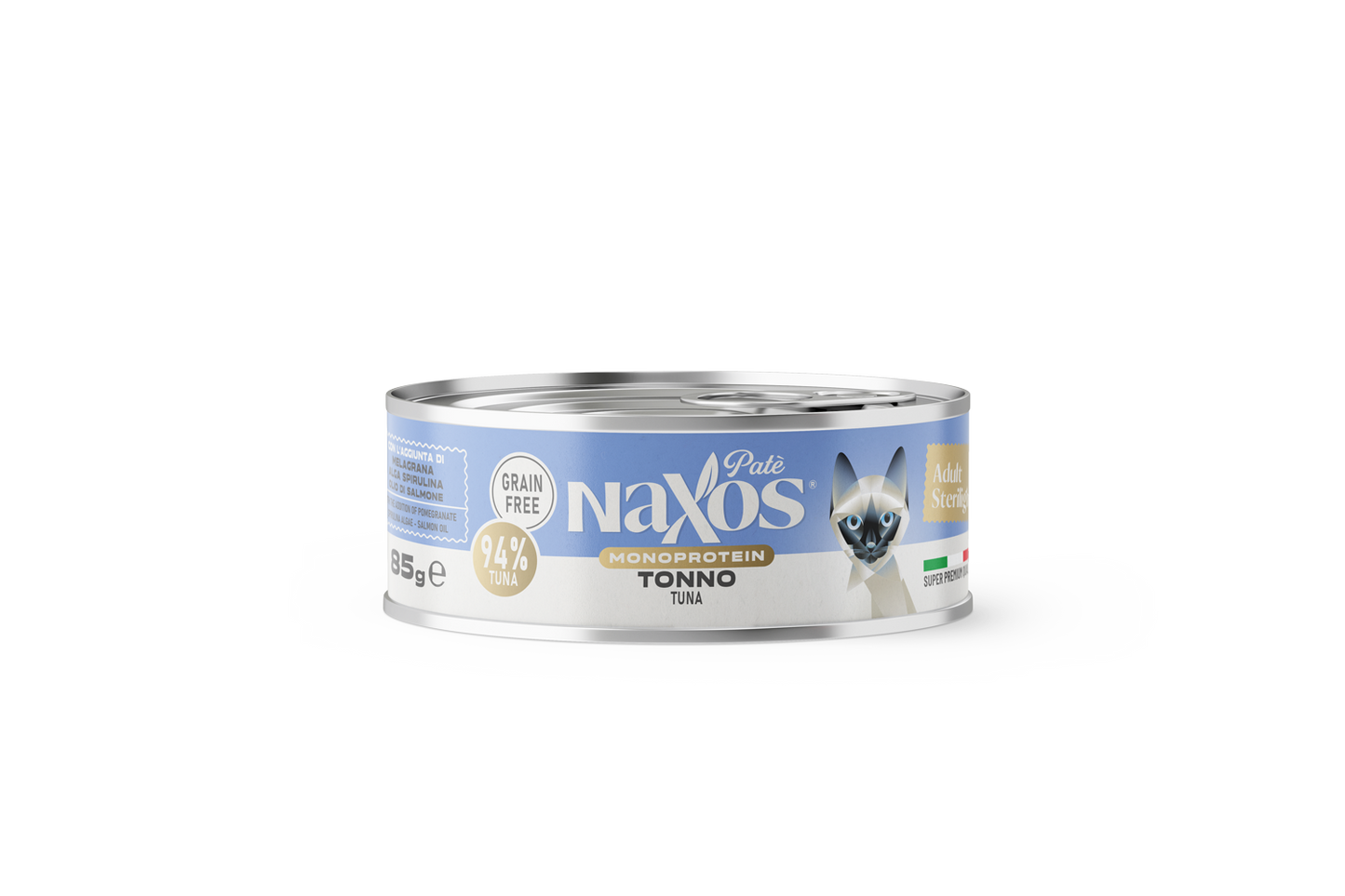 Naxos Gatti Sterilght Monoprotein - Paté di tonno, 85 g