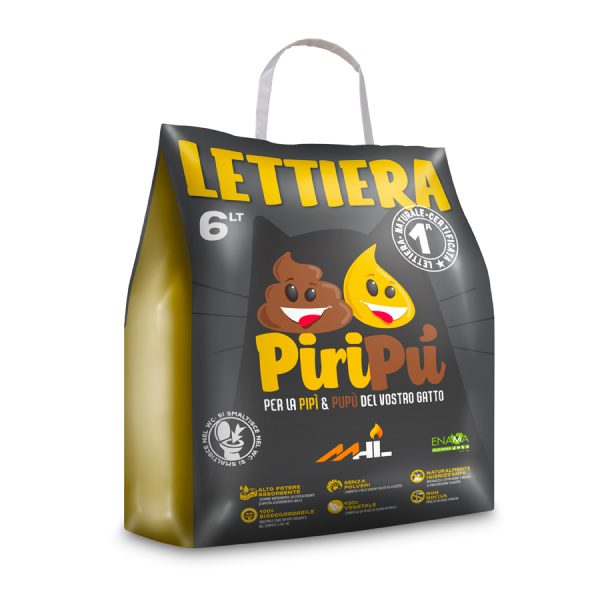 PiriPù Classica - Lettiera da 6 L