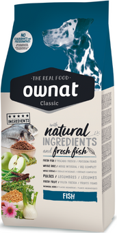 Ownat Cane - Classic Fish - Crocchette (pesce, multiformato)