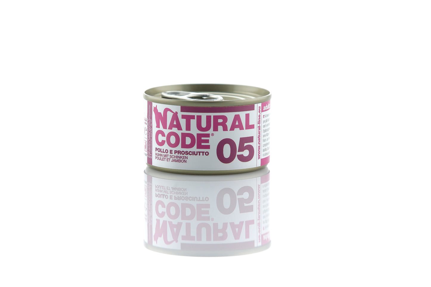 Natural Code Gatto - 05 - Pollo e prosciutto, 85 g