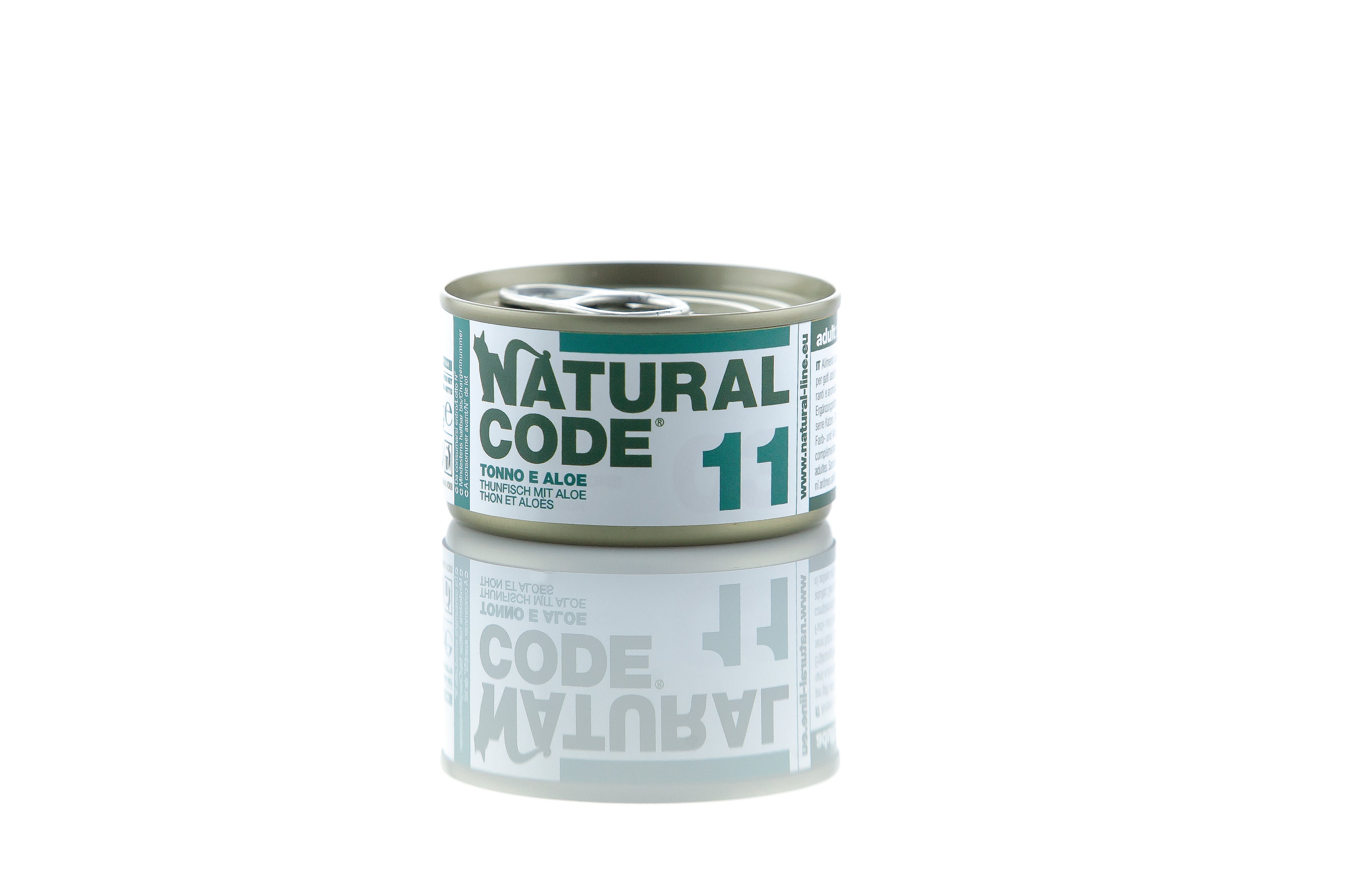 Natural Code Gatto - 11 - Tonno e aloe, 85 g