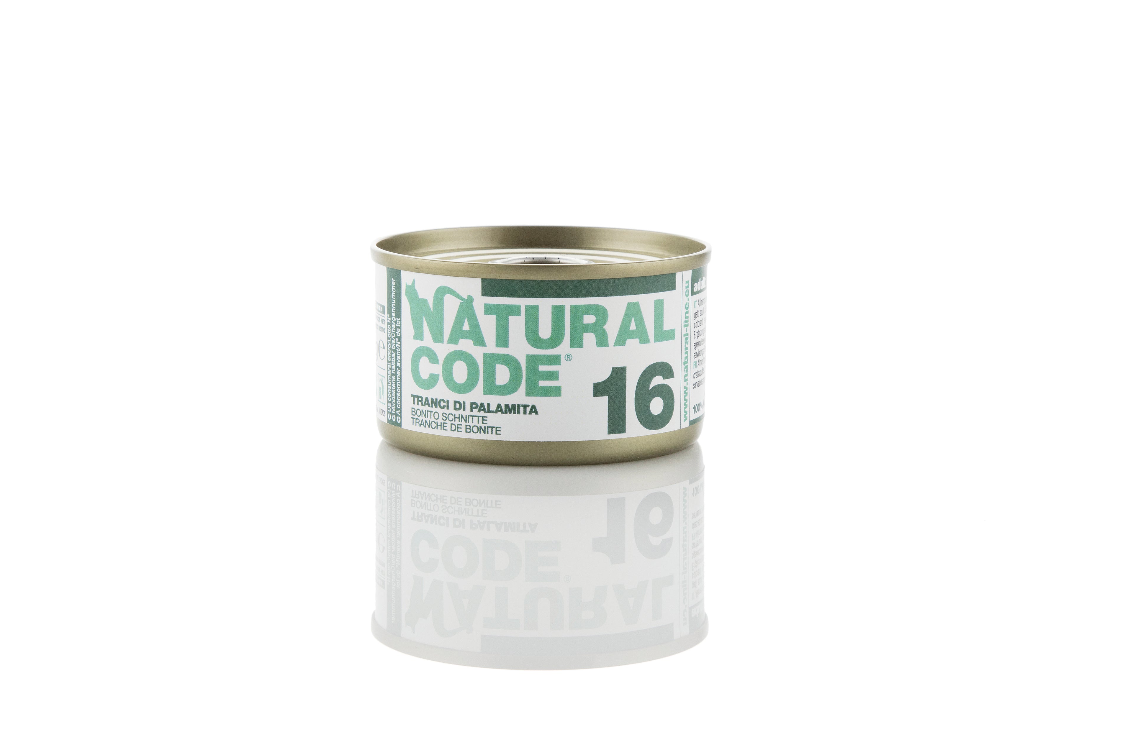 Natural Code Gatto -16 - Tranci di palamita, 85 g