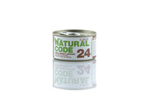 Natural Code Gatto - 24 - Tonno, manzo e verdure, 85 g