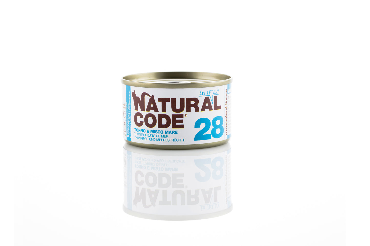 Natural Code Gatto - 28 - Tonno e misto mare, 85 g