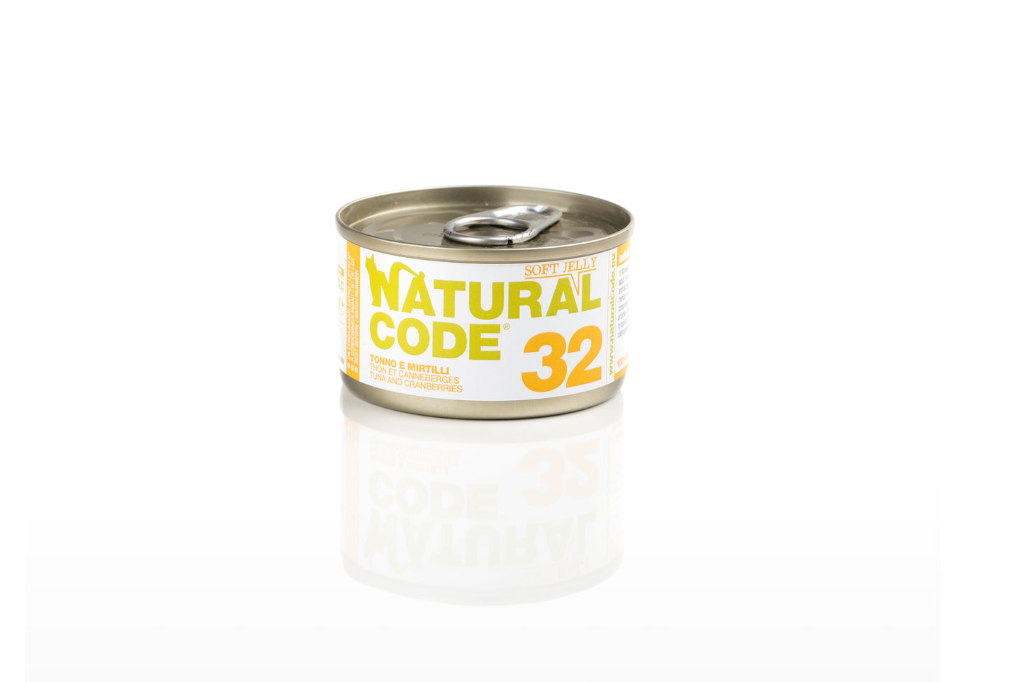 Natural Code Gatto - 32 - Tonno, amaranto e mirtilli, 85 g