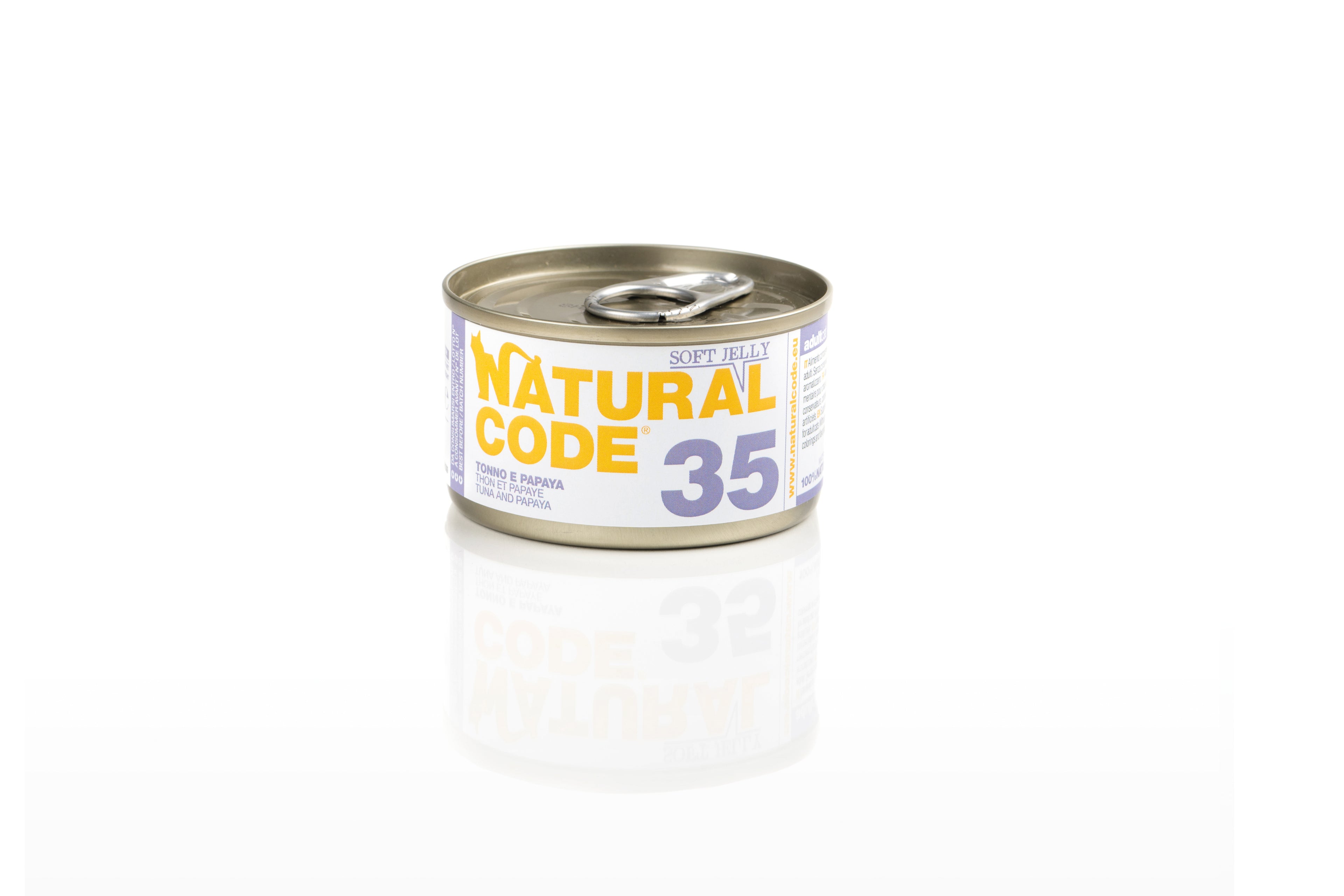 Natural Code Gatto - 35 - Tonno e papaya, 85 g