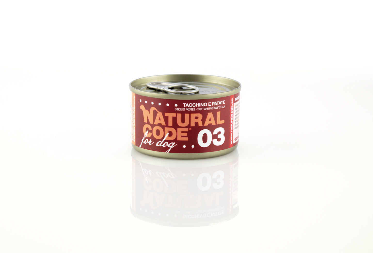 Natural Code Cane - 03 - Tacchino e patate, 90 g