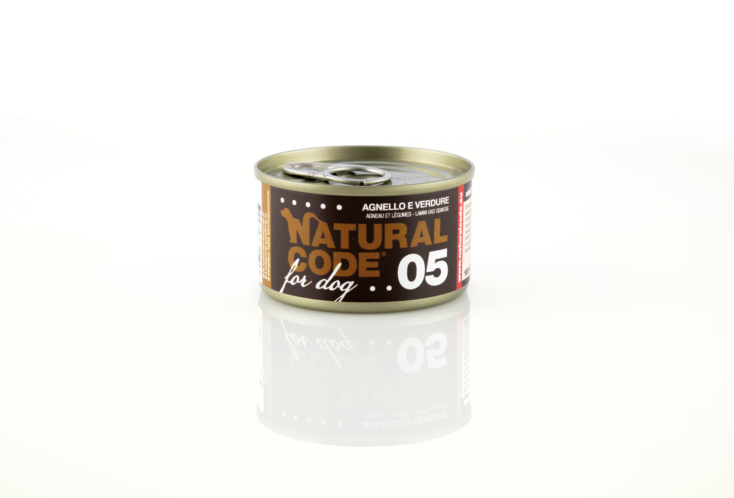Natural Code Cane - 05 - Agnello e verdure, 90 g