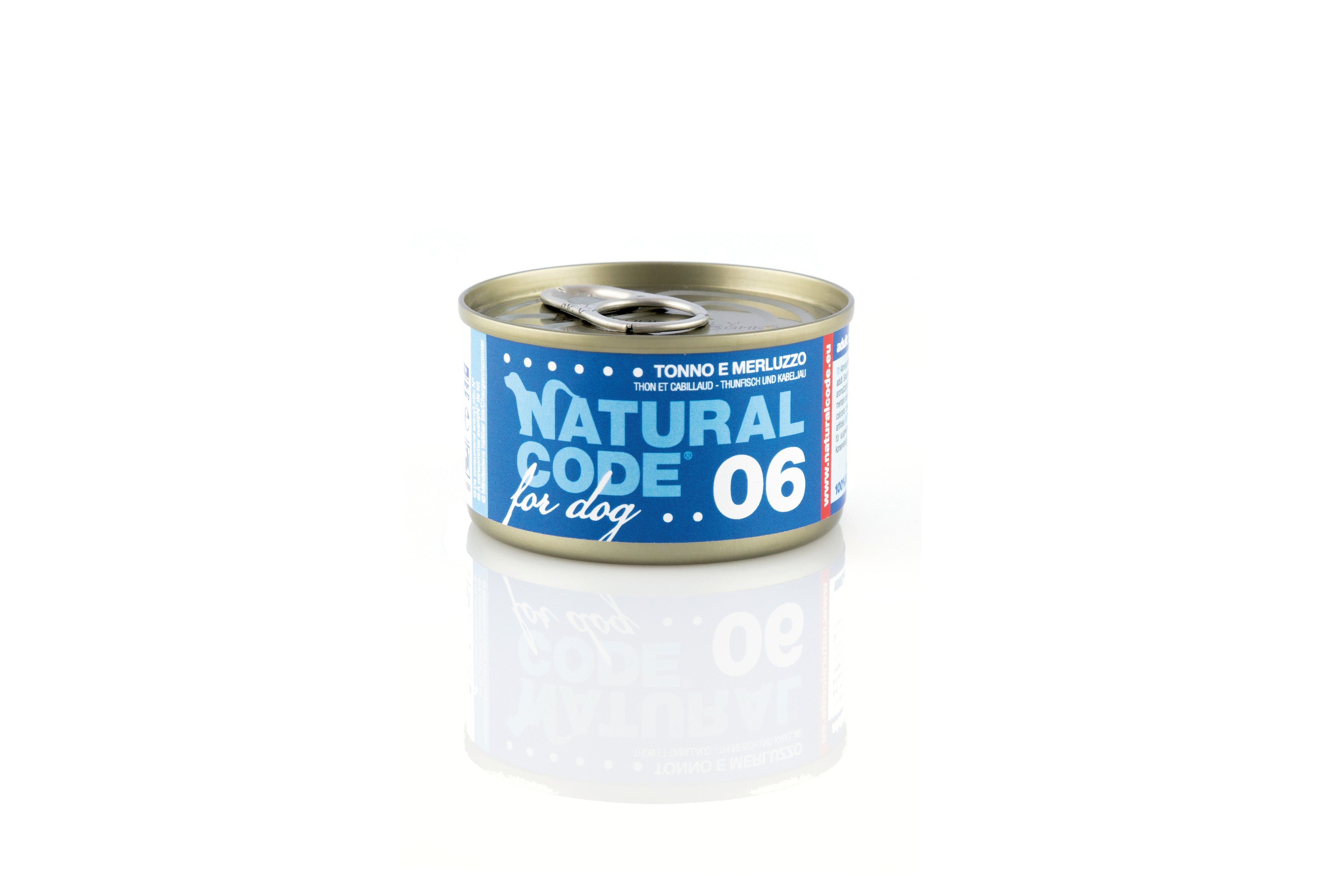 Natural Code Cane - 06 - Tonno e merluzzo, 90 g