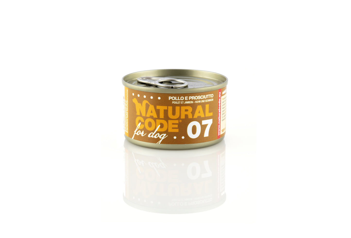 Natural Code Cane - 07 - Pollo e prosciutto, 90 g