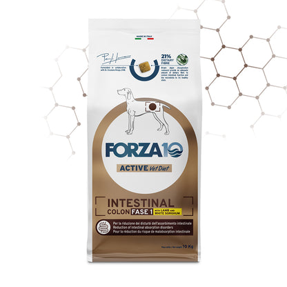 Forza10 Cani - Active Intestinal Colon Fase I con agnello e sorgo bianco - Crocchette