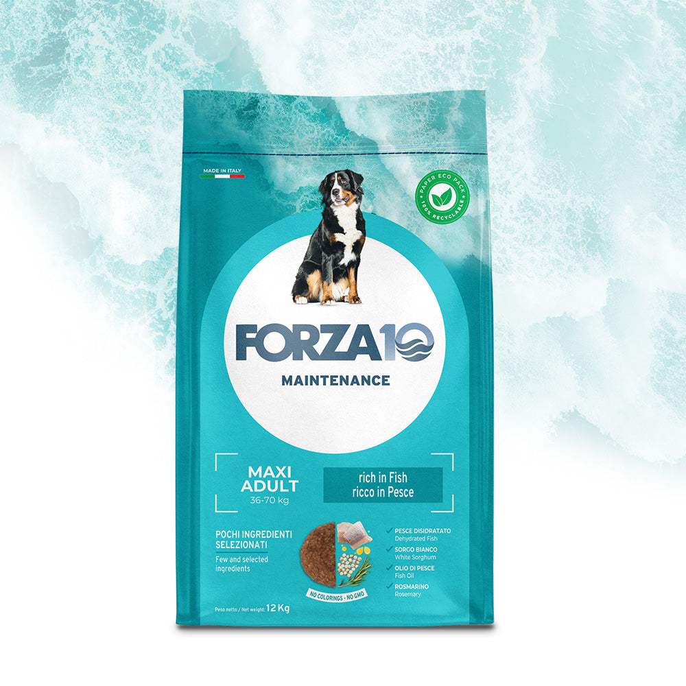 Forza10 Cani - Maintenance Maxi Adult, pesce - Crocchette