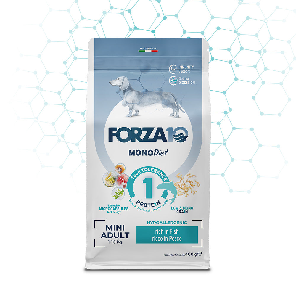 Forza10 Cani - Monodiet Mini Adult, pesce - Crocchette