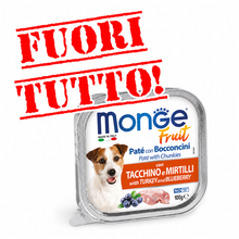 Monge - Fruit Paté - Tacchino e mirtilli, 100 g