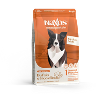 Naxos Cani Monoprotein - Crocche bufalo e fico d'India, cani di taglia Media