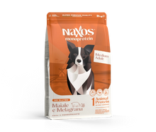 Naxos Cani Monoprotein - Crocche maiale e melagrana, taglia Media