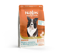Naxos Cani Sterilight Monoprotein - Crocche pesce azzurro e melagrana, taglia Media
