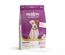 Naxos Cani Sterilight Monoprotein - Crocche maiale e agrumi, cani di taglia Piccola