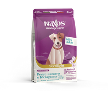 Naxos Cani Sterilight Monoprotein - Crocche pesce azzurro e melagrana, taglia piccola