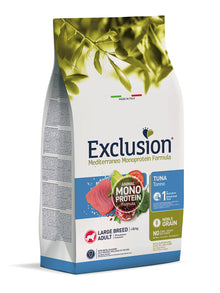 Exclusion Mediterraneo Cane Adult - Tonno – Secco, taglia grande