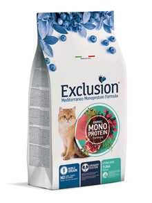 Exclusion Mediterraneo Gatto Sterilized - Tonno – Secco, tutte le razze