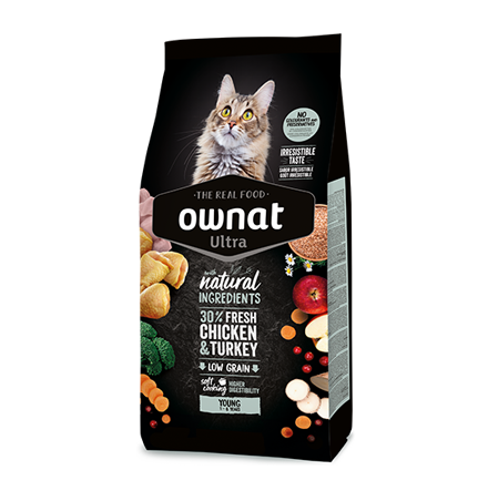 Ownat Gatto - Ultra Young - Crocchette (multiformato)