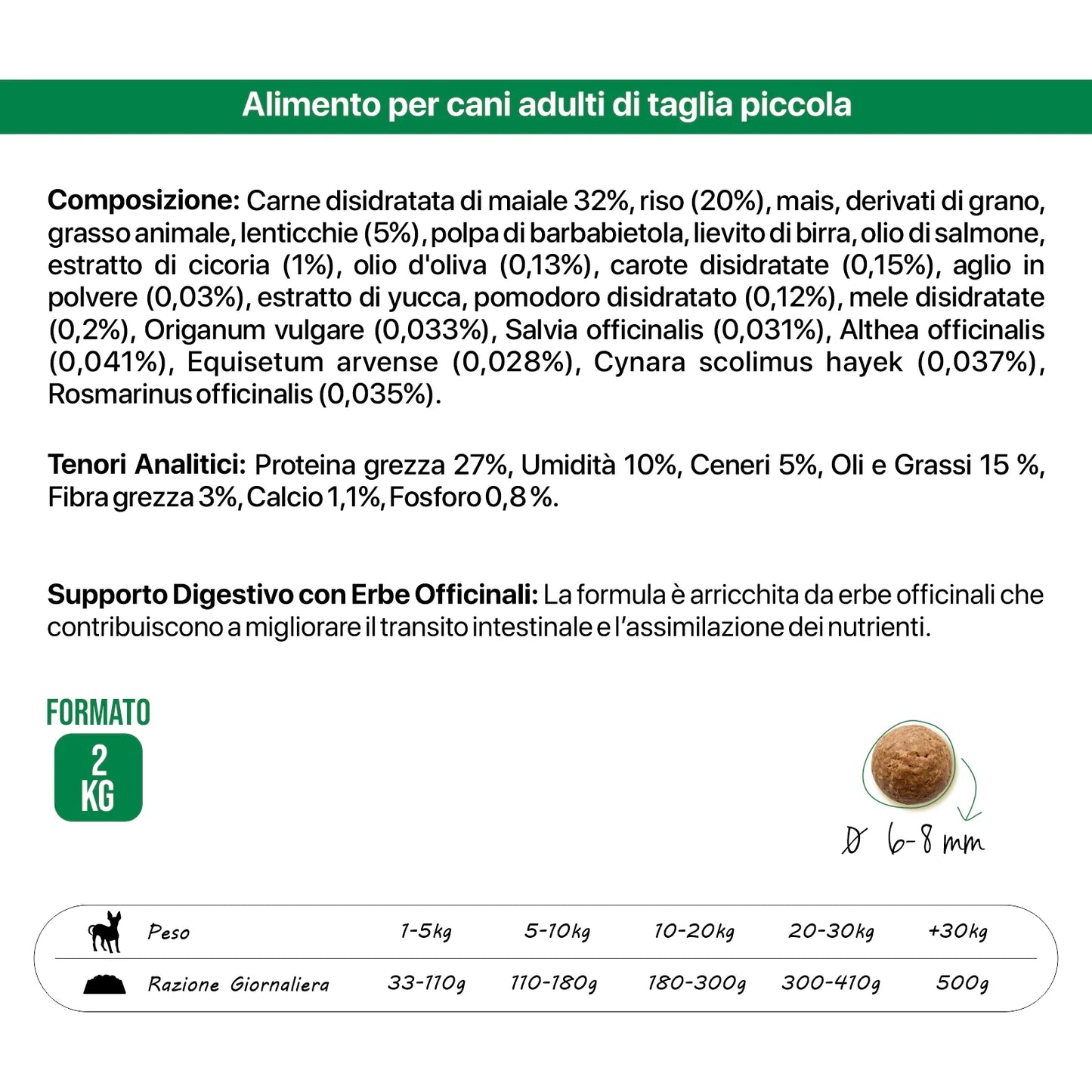 Althea Casale - Crocche monoproteiche - Cani adulti, taglia Piccola