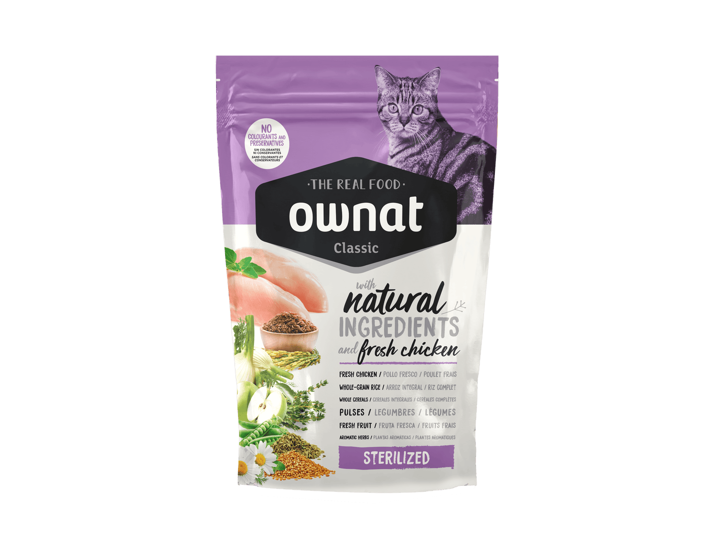 Ownat Gatto - Classic Sterilized - Crocchette (multiformato)