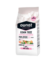 Ownat Cane - Grain Free Hypo Mini Lamb - Crocche, taglia piccola (agnello, multiformato)